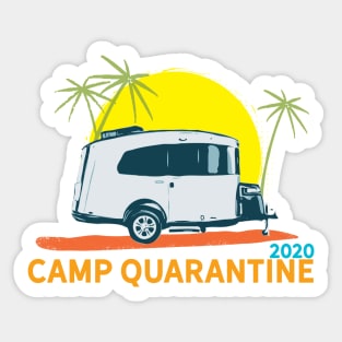 Camp Quarantine 2020 Basecamp Sticker